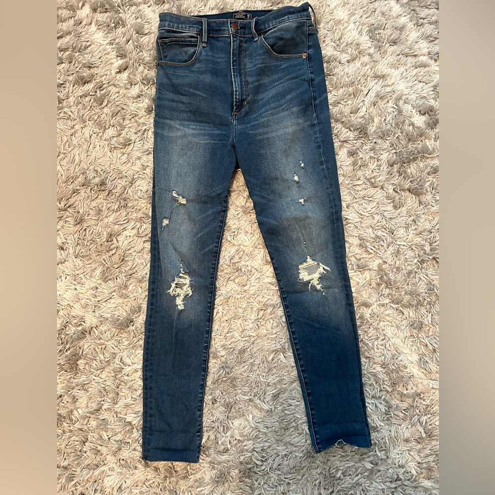 Abercrombie & Fitch Ultra High Rise Super Skinny Jeans